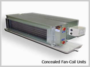DCM Consealed Fan-Coil Units FCU
